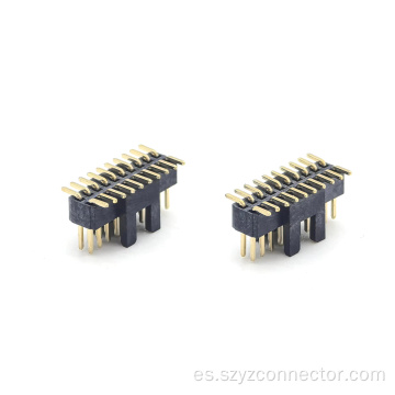 Conector de clavija de 1,27 mm de doble fila SMD 20P